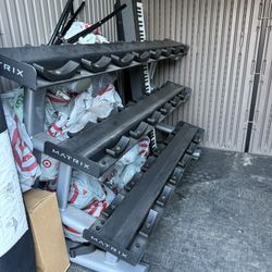 Matrix 3 Tier Dumbbell Rack