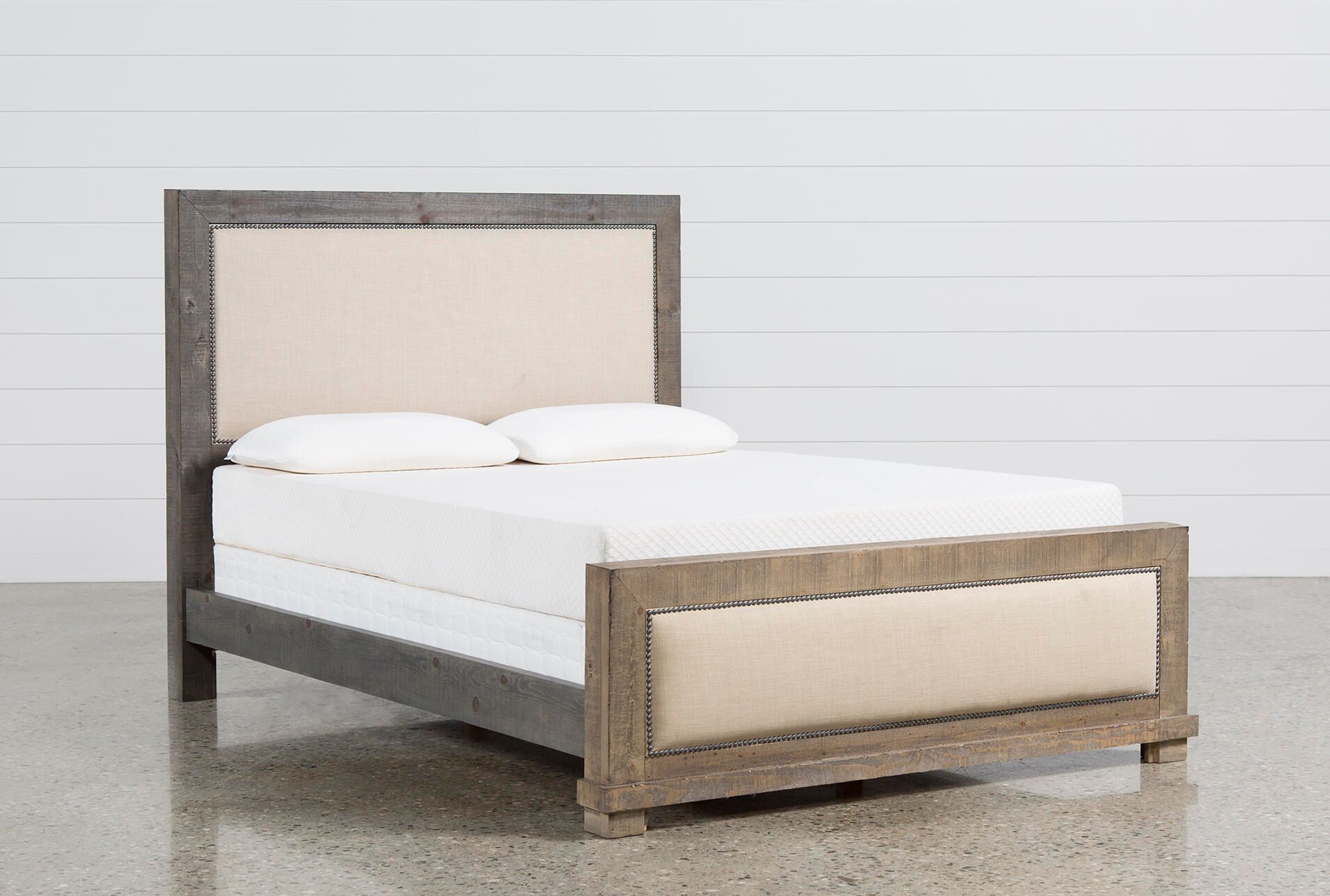 Gray Queen Bed Frame