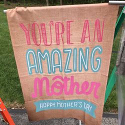 Mother’s Day Single-Sided 28”x39-1/2” Vertical Flag