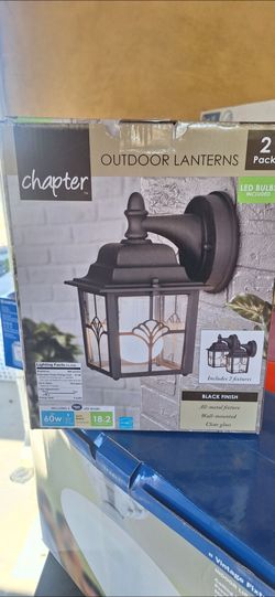 Wall light fixtures new  set of 2 "House lights