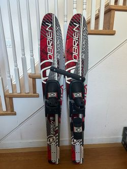 Kids training skis