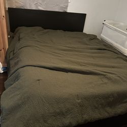 Full Bed Frame Mattress Topper And Mattress