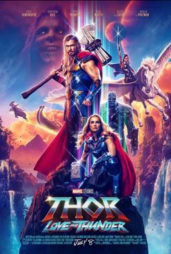 Thor: Love and Thunder Original Double-Sided 27x40 Movie Poster – Mint Condition