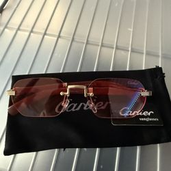 Light Red Cartier Lense 