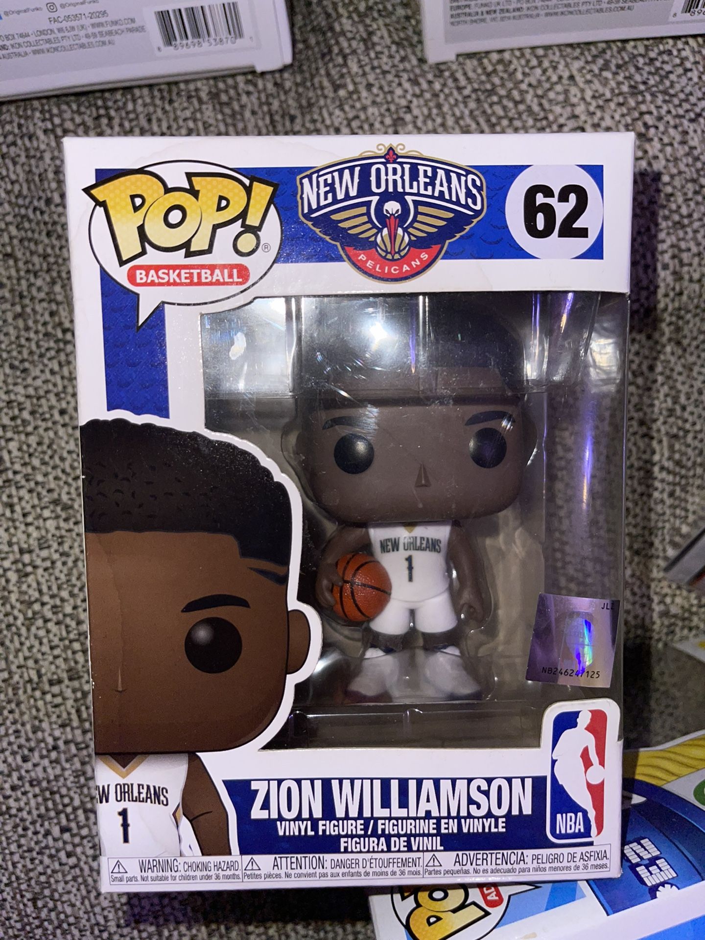 Zion Williams Funko Pop
