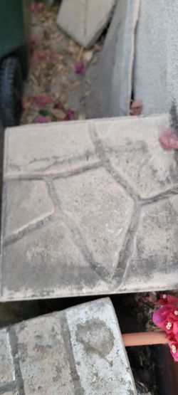 Pavers- Concrete, Square, Tan Color