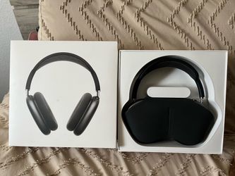 airpod max space gray with black headband