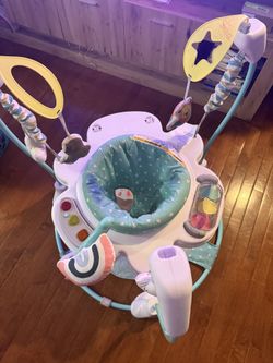 Blue Baby Bouncer