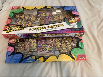 Pokémon Mega Evolution: Ascended Heroes – Focused Fighters Premium Collection (Sealed)