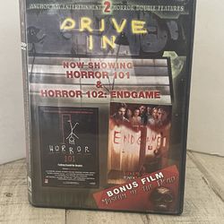 Horror 101/Horror 102 (DVD, 2005, 2- Disc Set)