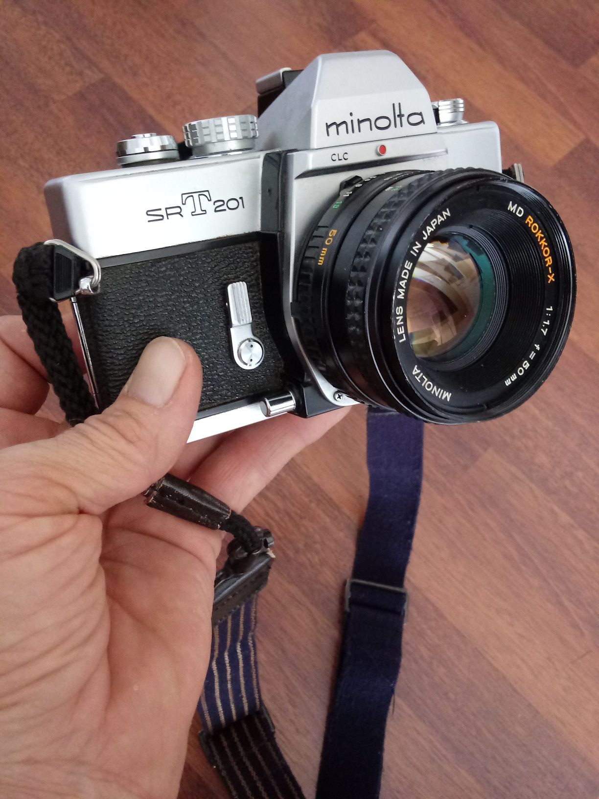 Minolta SRT-201 (circa1975-77) w/Rokkor-X 50mm f1.7 FULLY-TESTED
