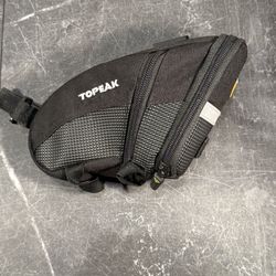 Topeak Expandable Aero Wedge Pack with Strap Mount, Medium, black