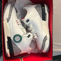 Jordan 3 Cement Size 6 