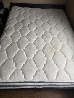 full bed frame and full mattress