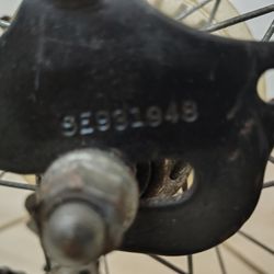 Vintage Schwinn Duro Serial Number SE931948