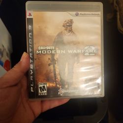  Like New PS3 Call Of Duty Modern Warfare 2