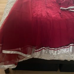 Women Three Piece Indian Clothing With Leggings And Scarf