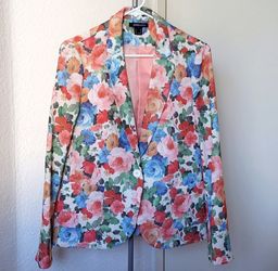 Floral Blazer