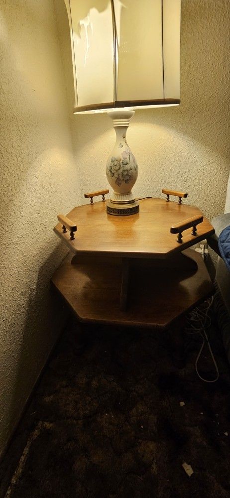 Vintage Corner Table