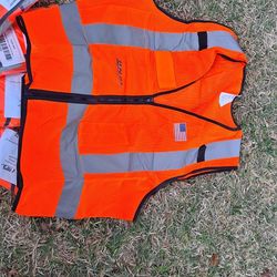 RPS HI Vis Safety Vest qty 9 Xlarge