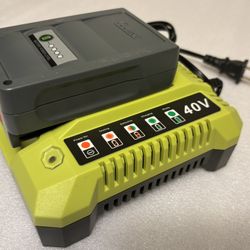 Charger & Battery, for Use. 