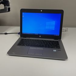HP EiteBook 820 G3 12.5” Laptop 2.40ghz Core i5-6200U 8GB RAM 256gb SSD Windows 10 Pro