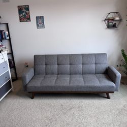 Grey Futon Couch 