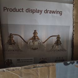 Vintage Bathroom Vanity Light