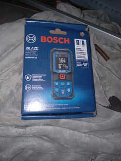 Bosch Blaze Laser Distance Meter