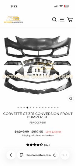 C7 zr1 bumper