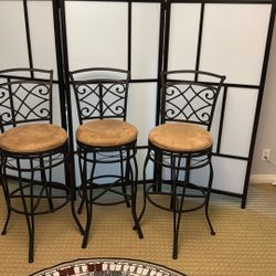 3  Bar Stools