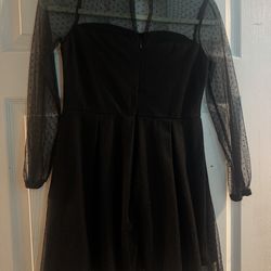 Girls Black Dress – Size 11–12