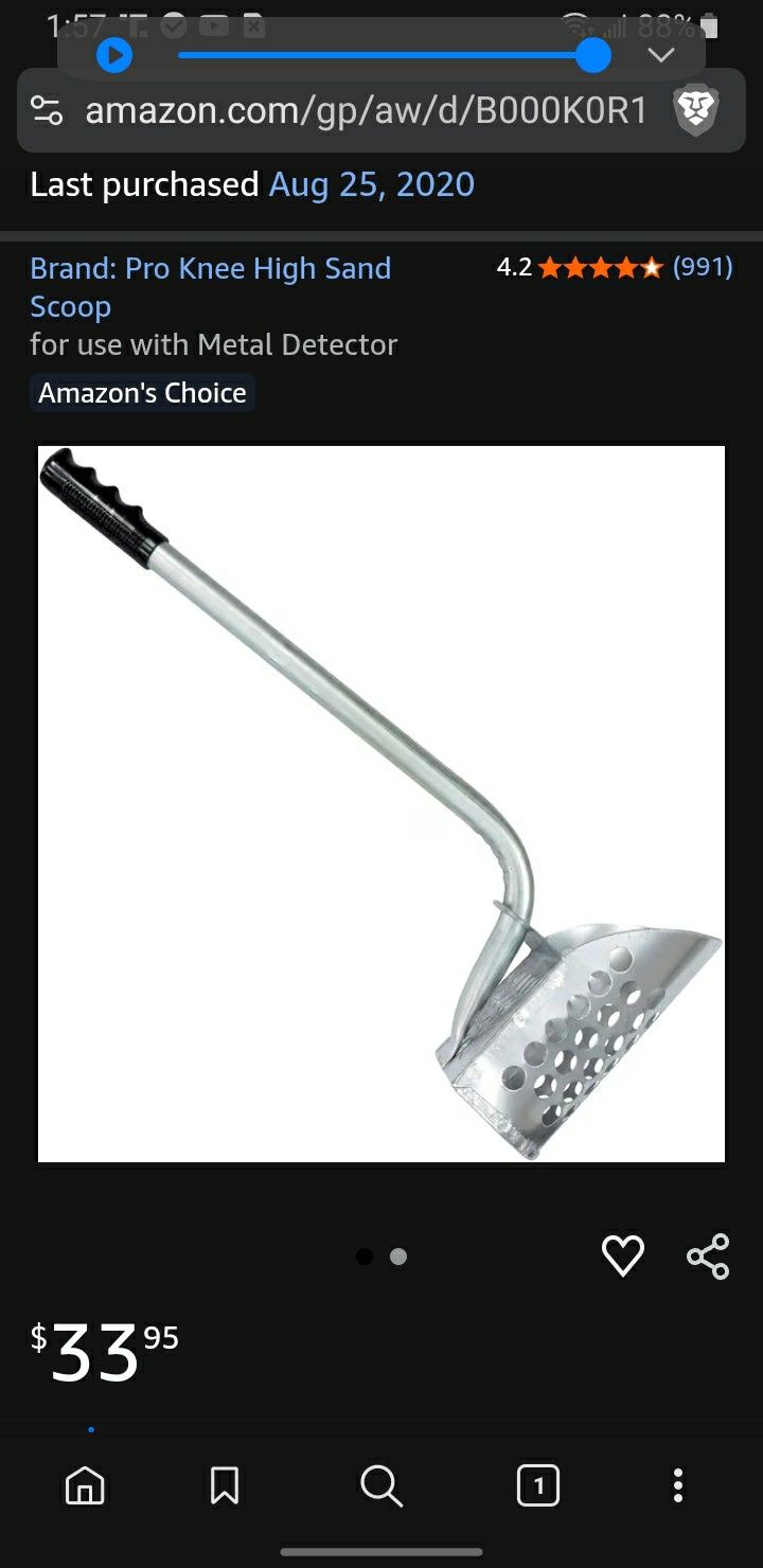 Sand Scooper For Metal Detectors