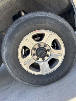2006 F250 OEM (4)18” Wheels And Caps