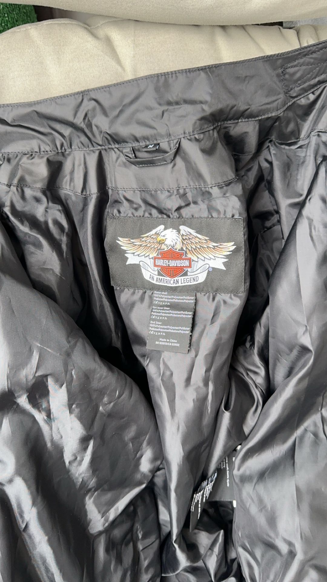 Harley Davidson Rain Jacket Size M