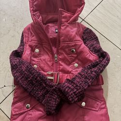 Girls Chillipop Pink Jacket( Size: 4T)