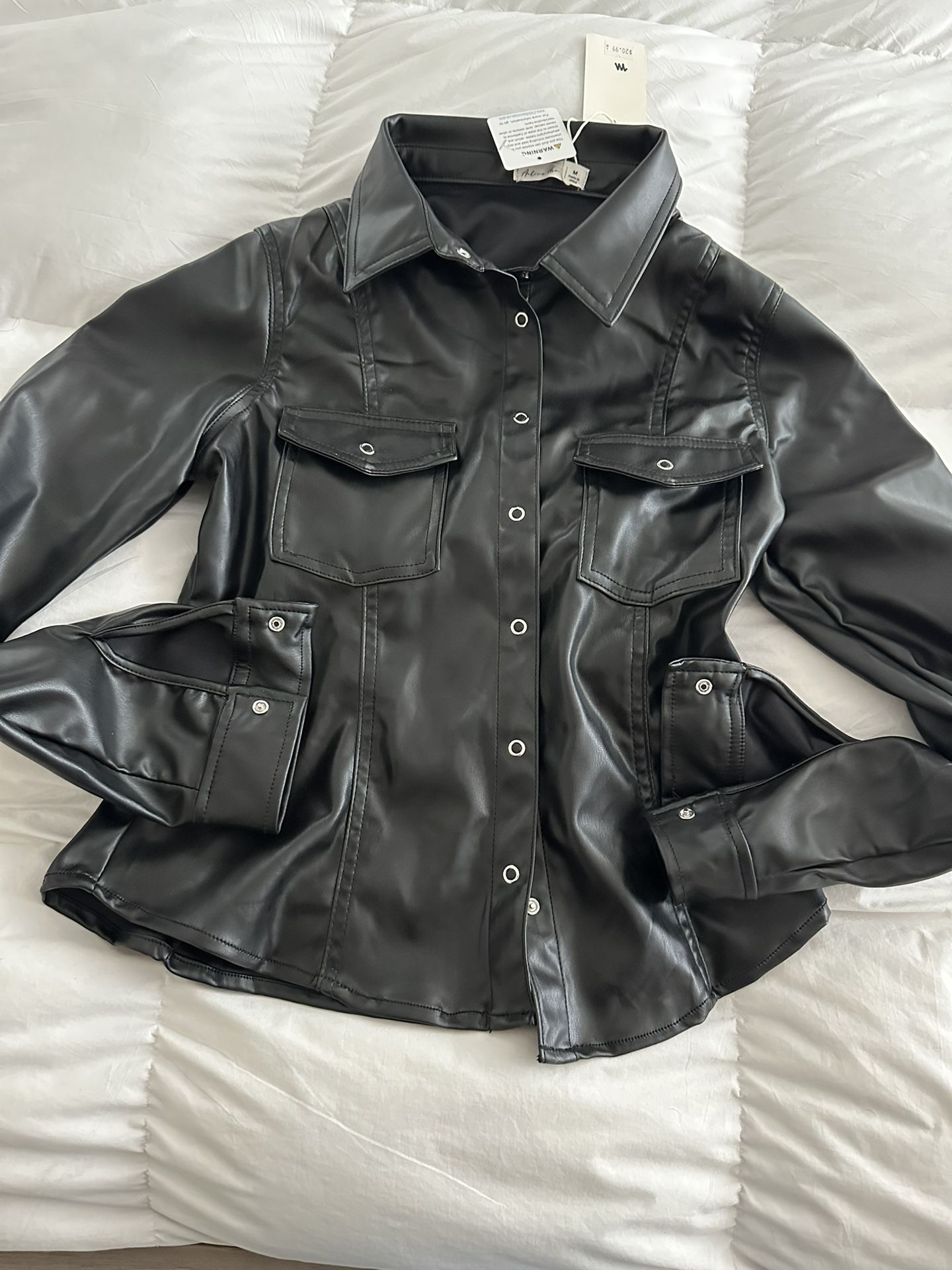 New Size M Black Shirt