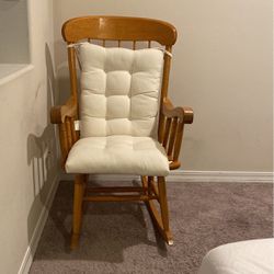 Rocking Chair With Cushion