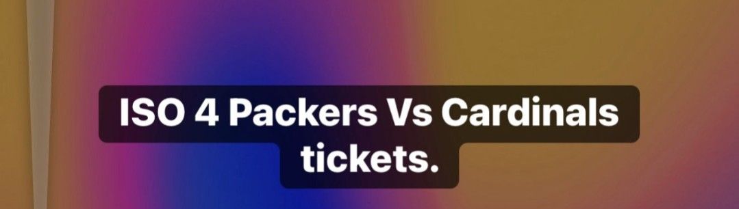 Need 2 Arizona Cardinals Tickets  For 10-19-25