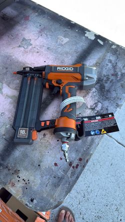 Ridgid 18 ga nail gun