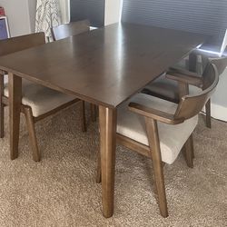 Dinning Table Set (36.5in x 59.5in)