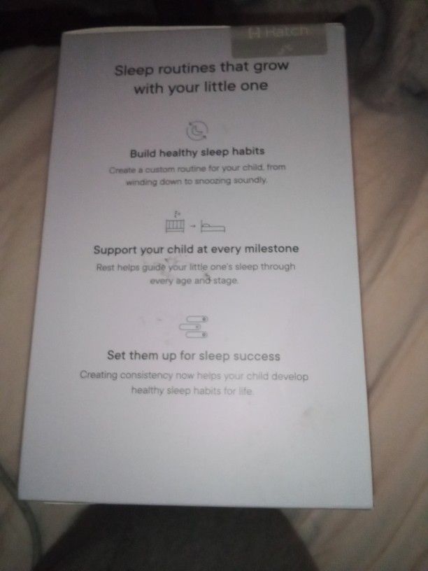 Hatch Rest 2nd GenSmart Sleep Assistant For Babies &Kids for Sale in