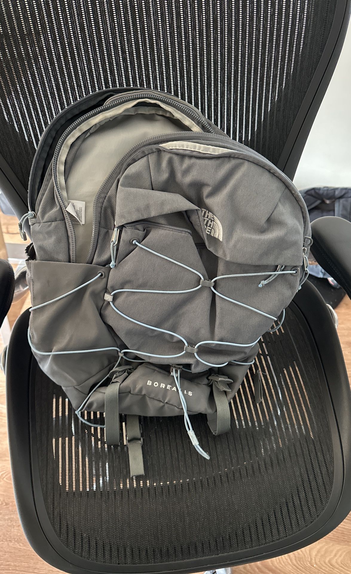 North Face Borealis Backpack Grey