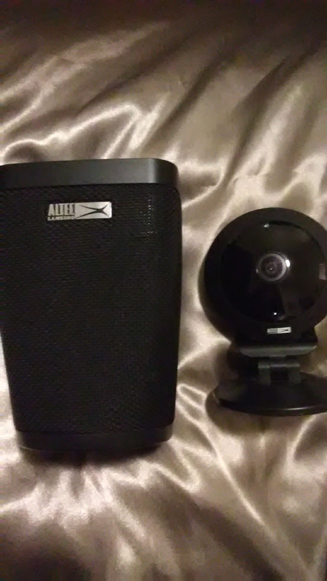 Altec Lansing security camera and speaker