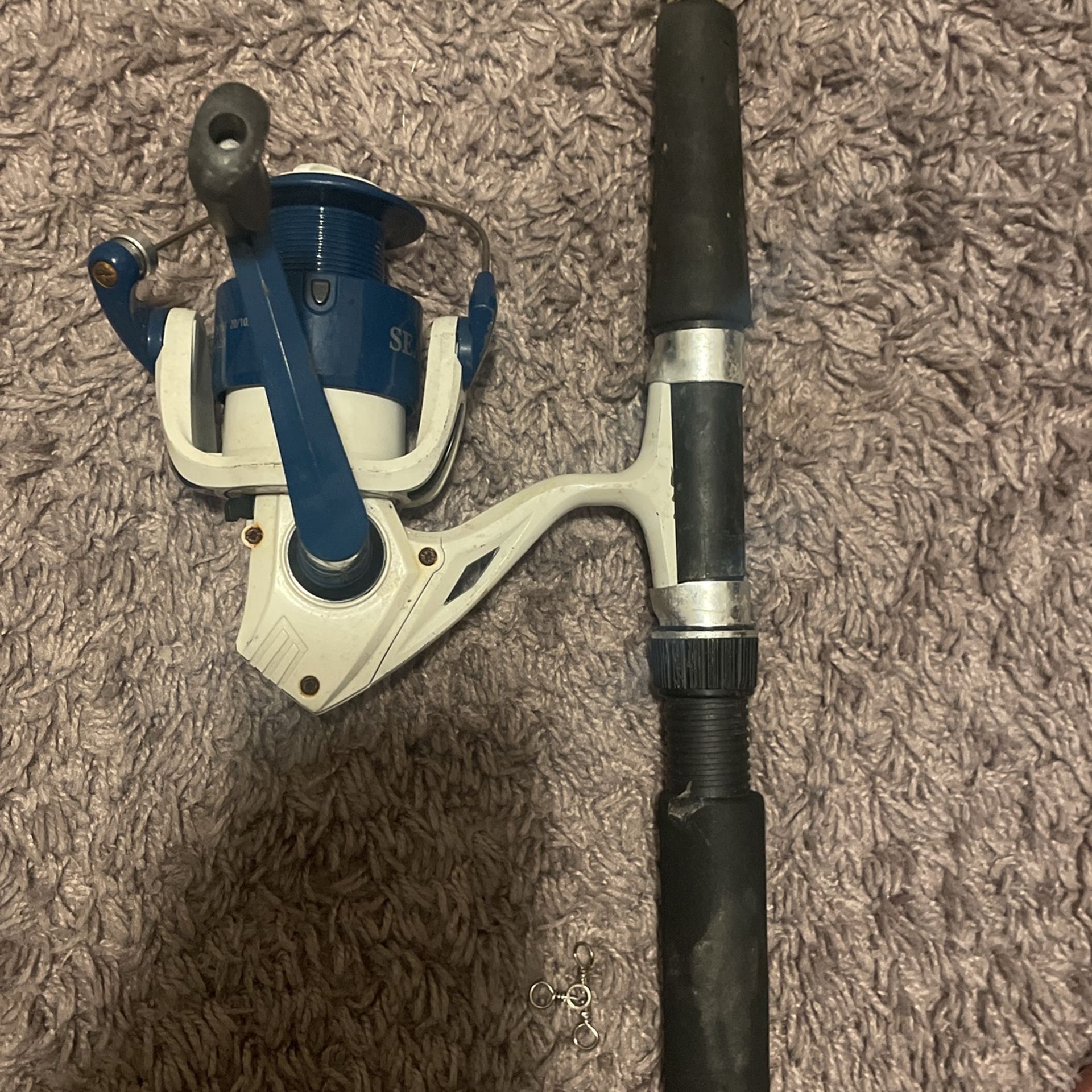 Okuma tropix Rod With a Sea Striker Reel.