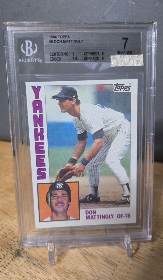 1984 Don Mattingly Beckett 7