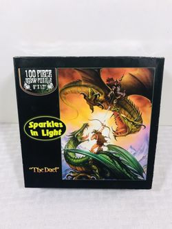 2006 Fantasy Glow THE DUET- 100 pc Puzzle