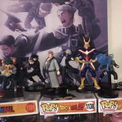 Anime Figures : JJK, MHA, Naruto, Demon Slayer