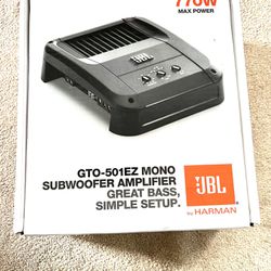 JBL GTO-501 EZ Mono Subwoofer Amplifier