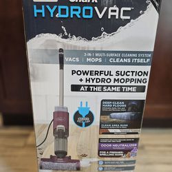 NEW Shark HydroVac (WD100) - Corded 3-in-1 Vacuum, Mop & Self-Cleaning System